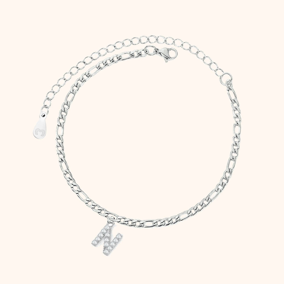 Initials Anklet - Milas Jewels Shop