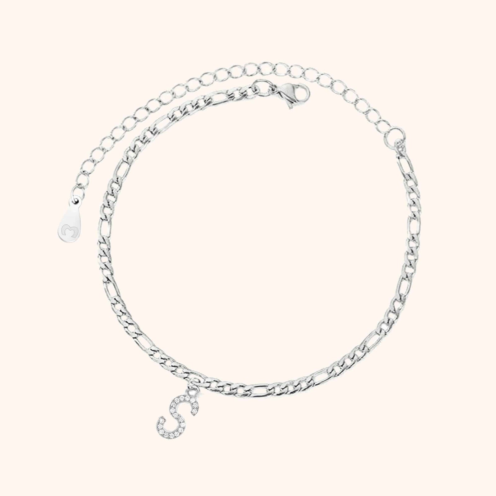 Initials Anklet - Milas Jewels Shop