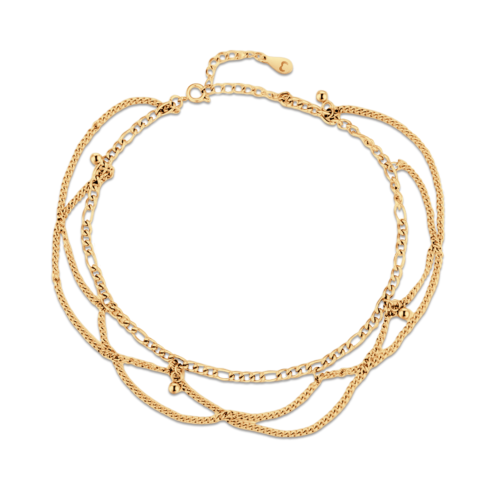 Entanglement Anklet - Milas Jewels Shop