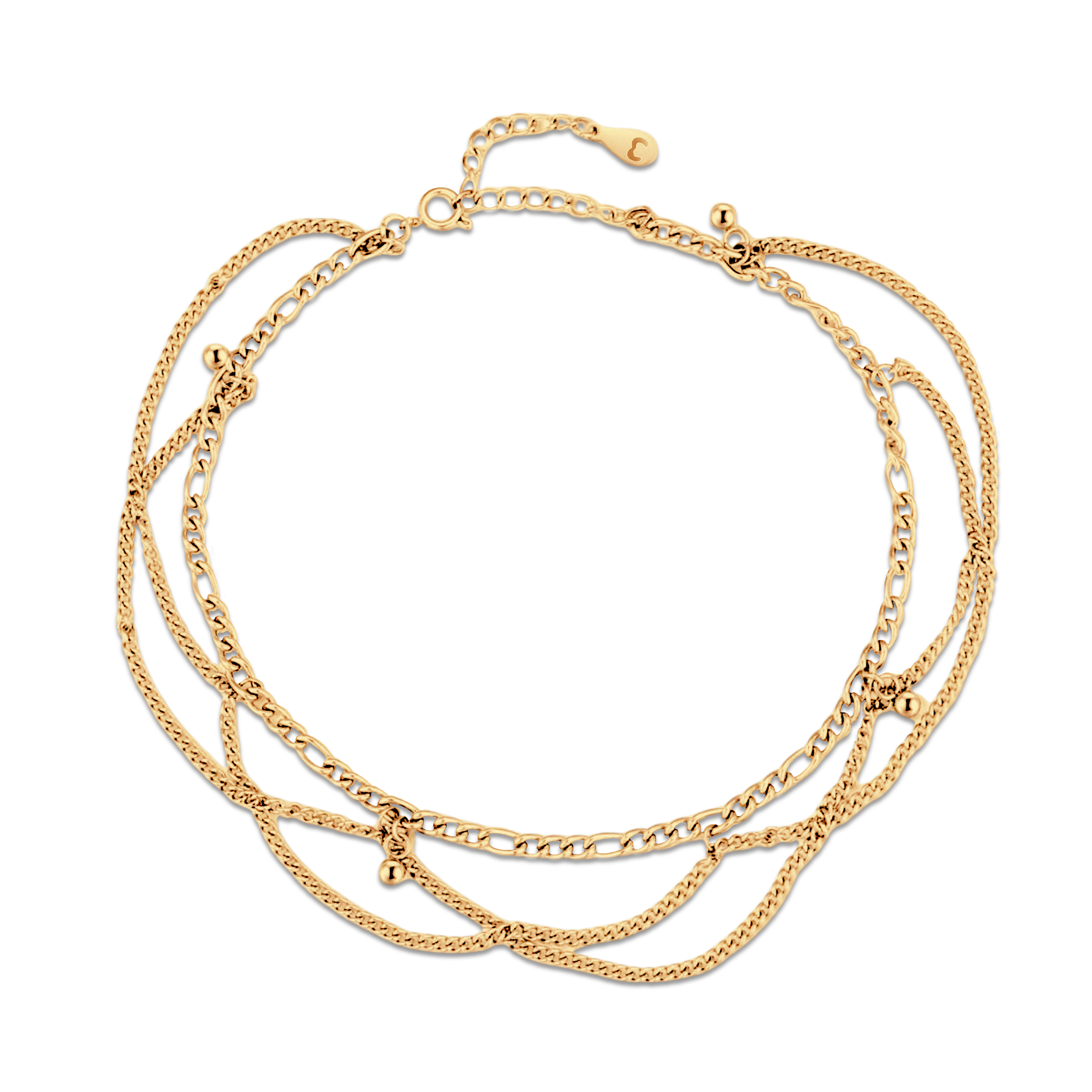 Entanglement Anklet - Milas Jewels Shop