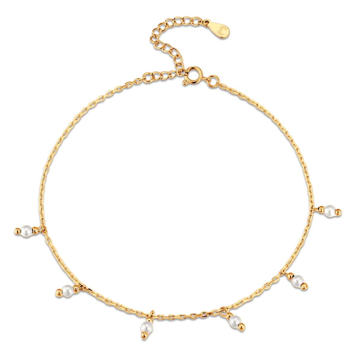 Albar Pearl Anklet - Milas Jewels Shop