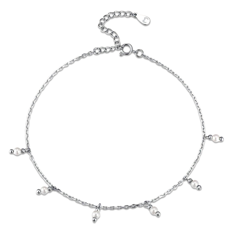 Albar Pearl Anklet - Milas Jewels Shop