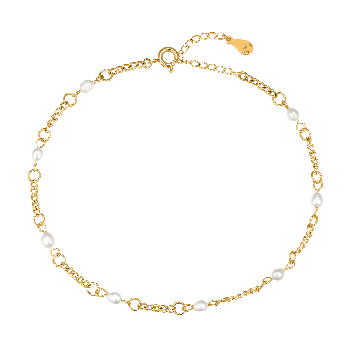 Sea Pearls Anklet