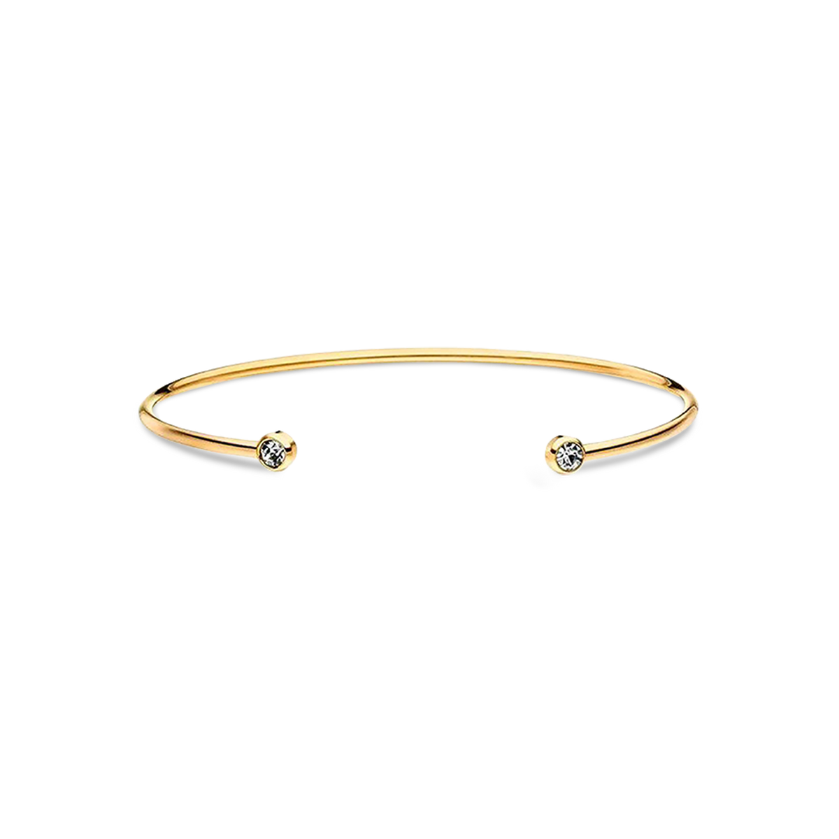 Crystal Cuff Bracelet - Milas Jewels Shop