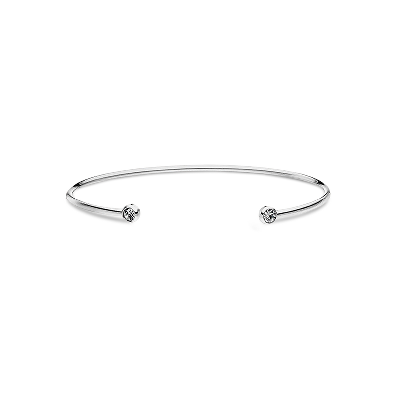 Crystal Cuff Bracelet - Milas Jewels Shop