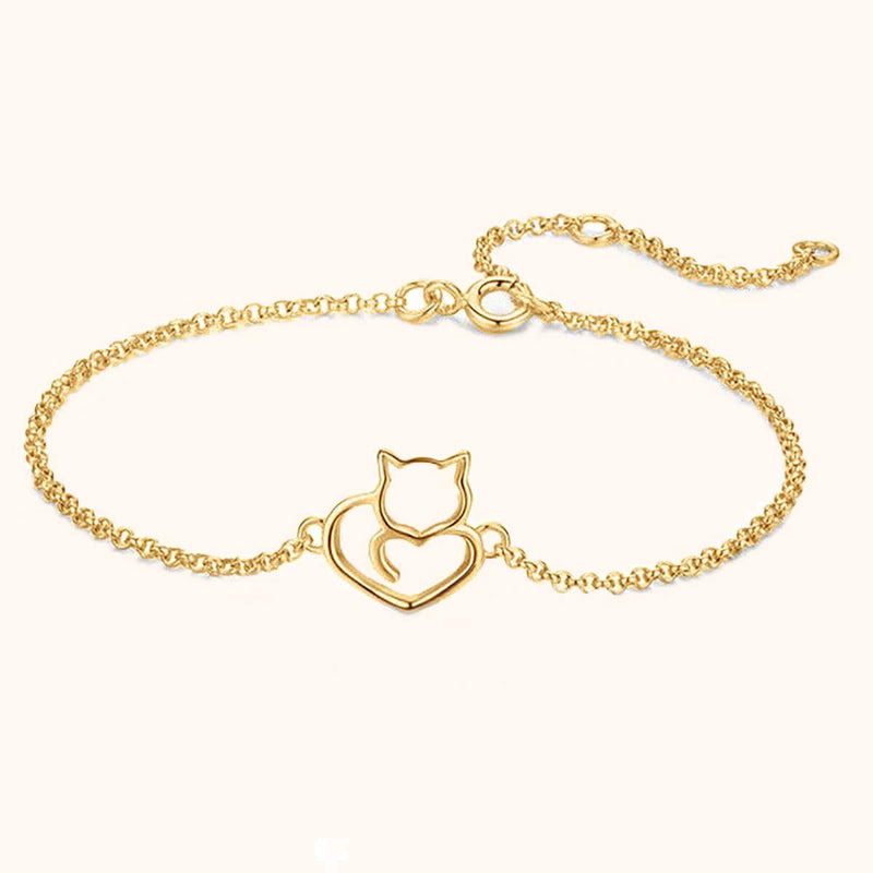 "Cat Lover" Bracelet - Milas Jewels Shop
