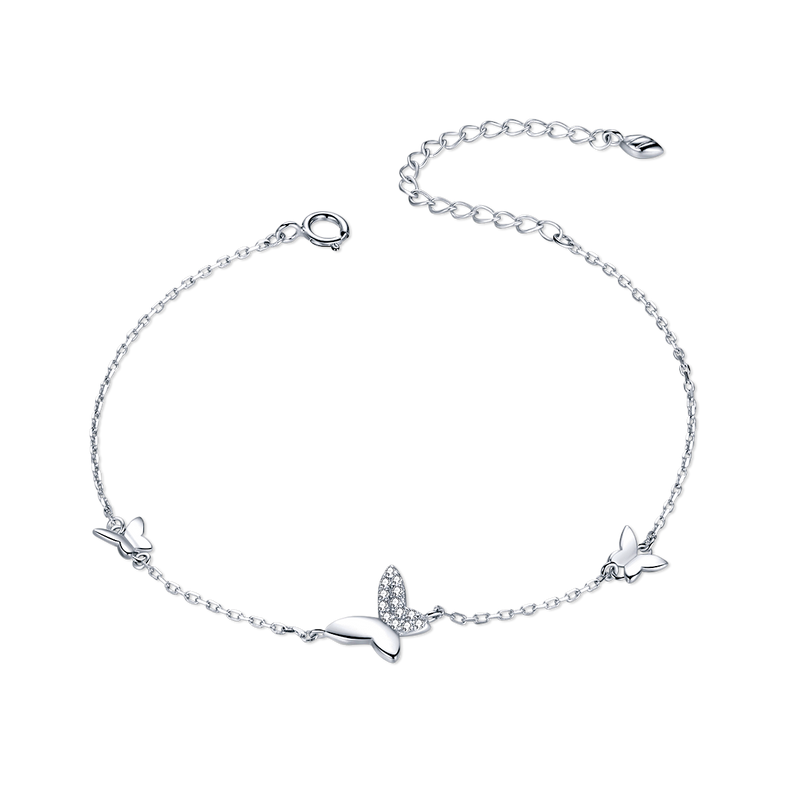 Three Butterfly Bracelet - Milas Jewels Shop