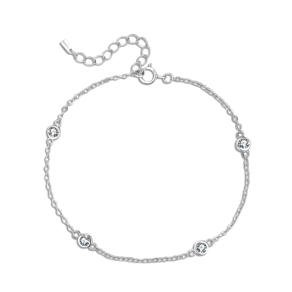 Four Diamonds Bracelet - Milas Jewels Shop