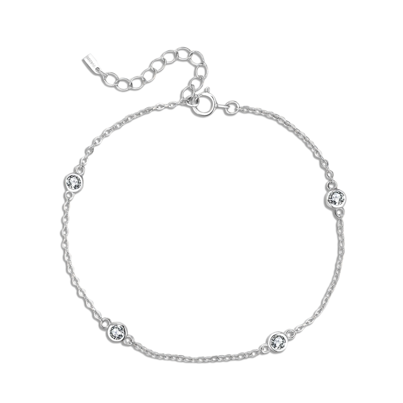 Four Diamonds Bracelet - Milas Jewels Shop
