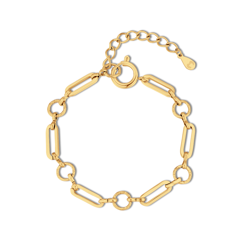 Links and Circles Bracelet - Milas Jewels Shop