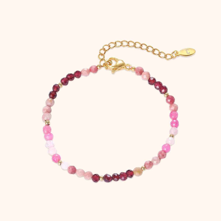 "Purple Crystal" Bracelet - Milas Jewels Shop