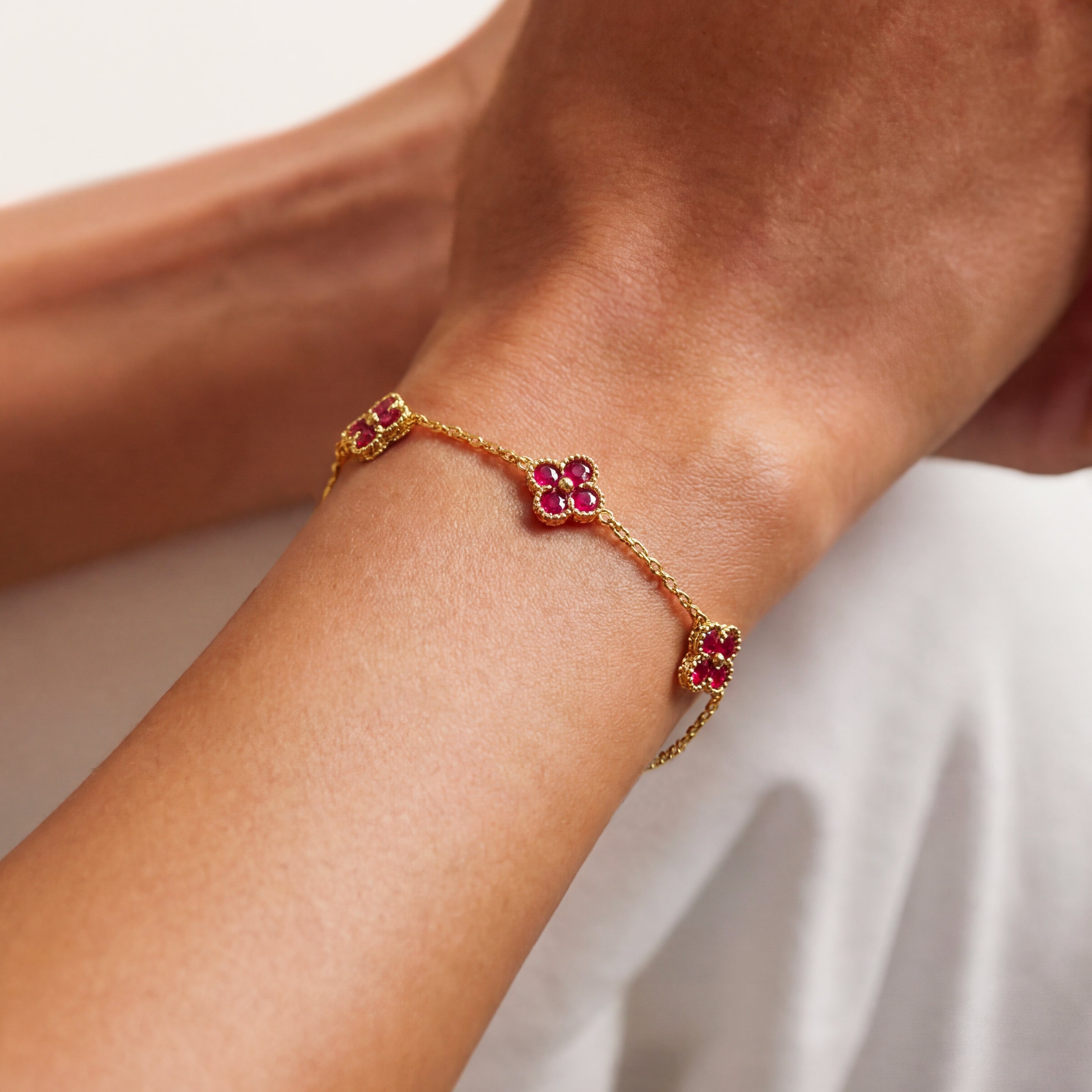 Seasonal Flowers Bracelet