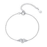 Heart Relief Bracelet