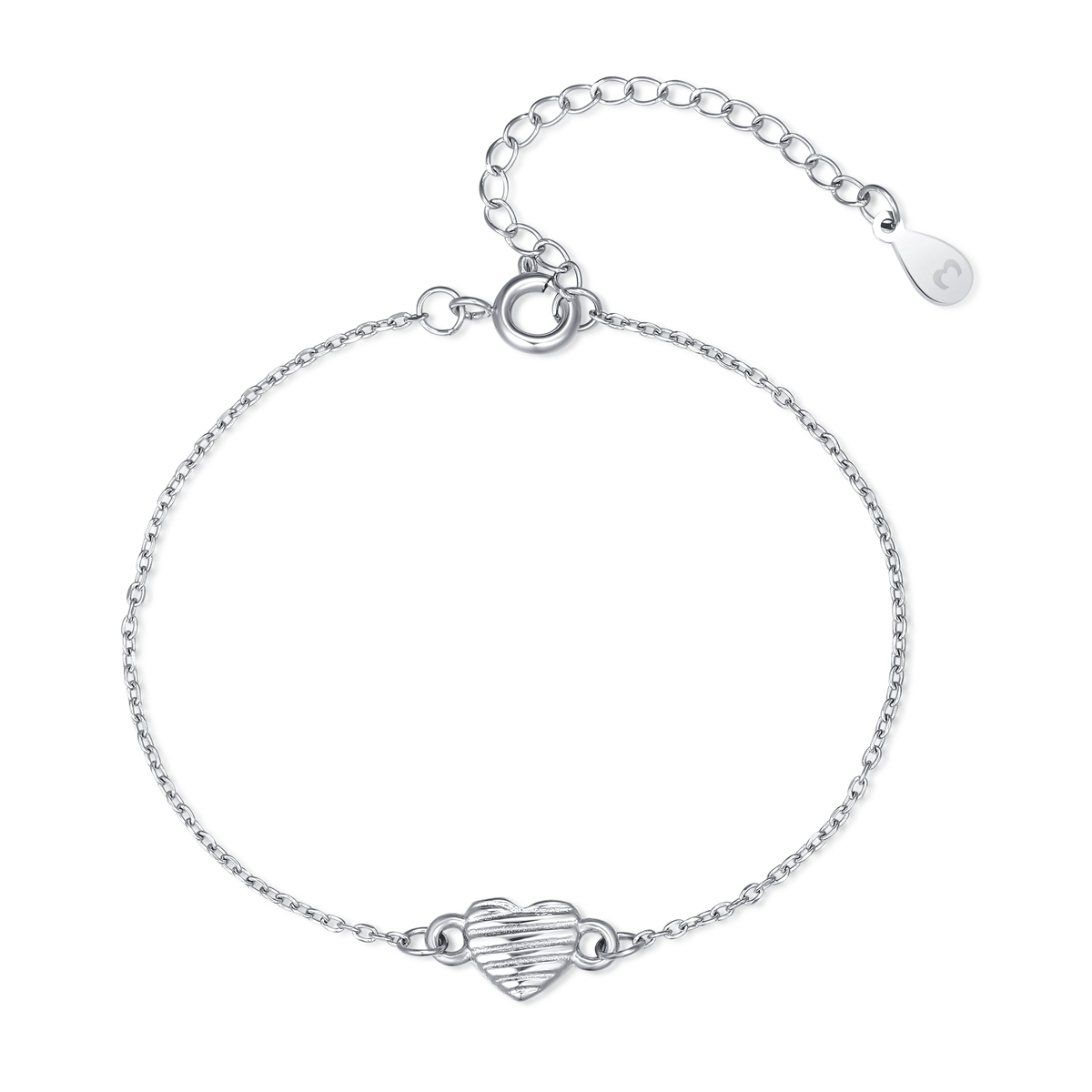 Heart Relief Bracelet