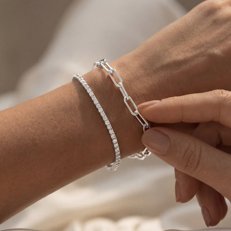Sparkle Riviere Bracelet