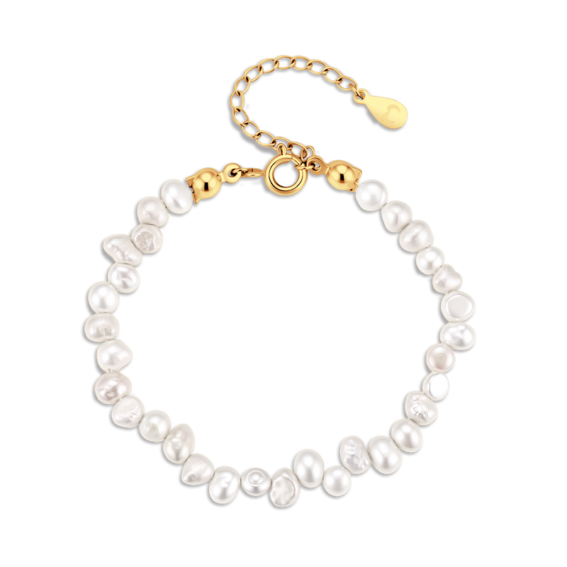 Moulded Pearls Bracelet