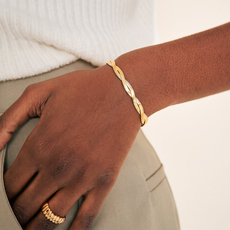 Double-Braid Bracelet