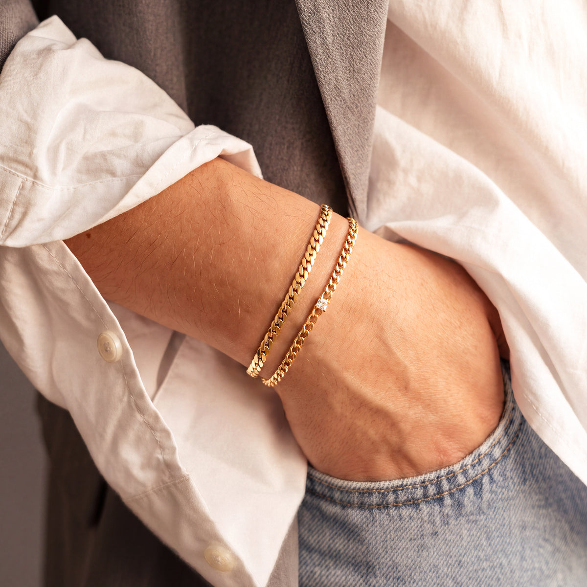 Mixed Braids Bracelet