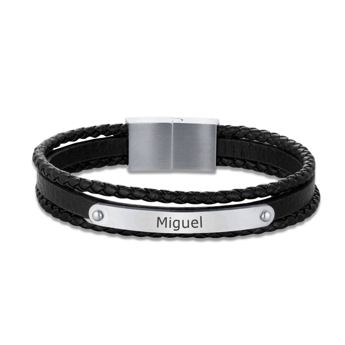Rebel BRAVE Men's Bracelet - Personalized - Milas Jewels Shop