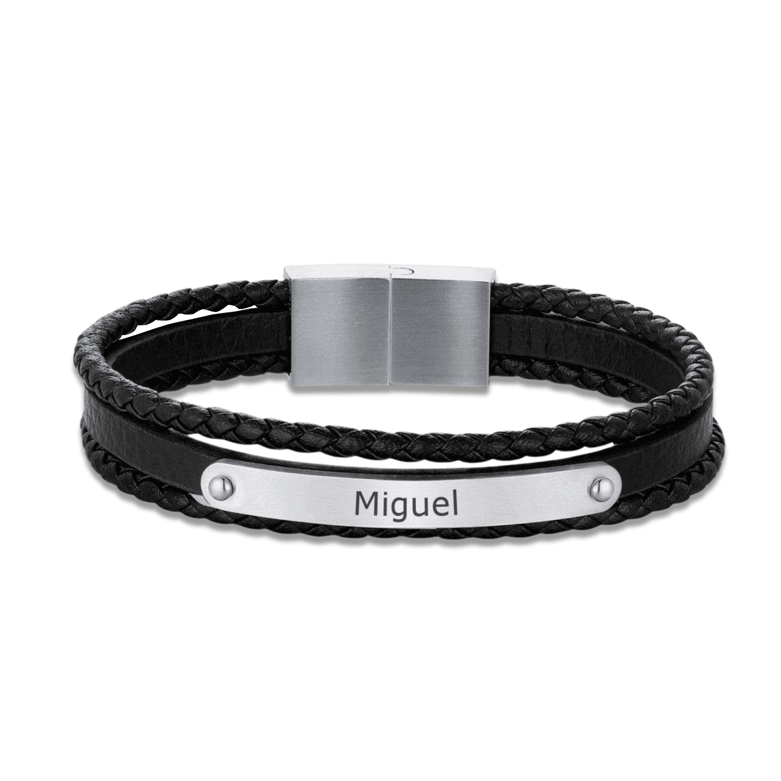 Rebel BRAVE Men's Bracelet - Personalized - Milas Jewels Shop