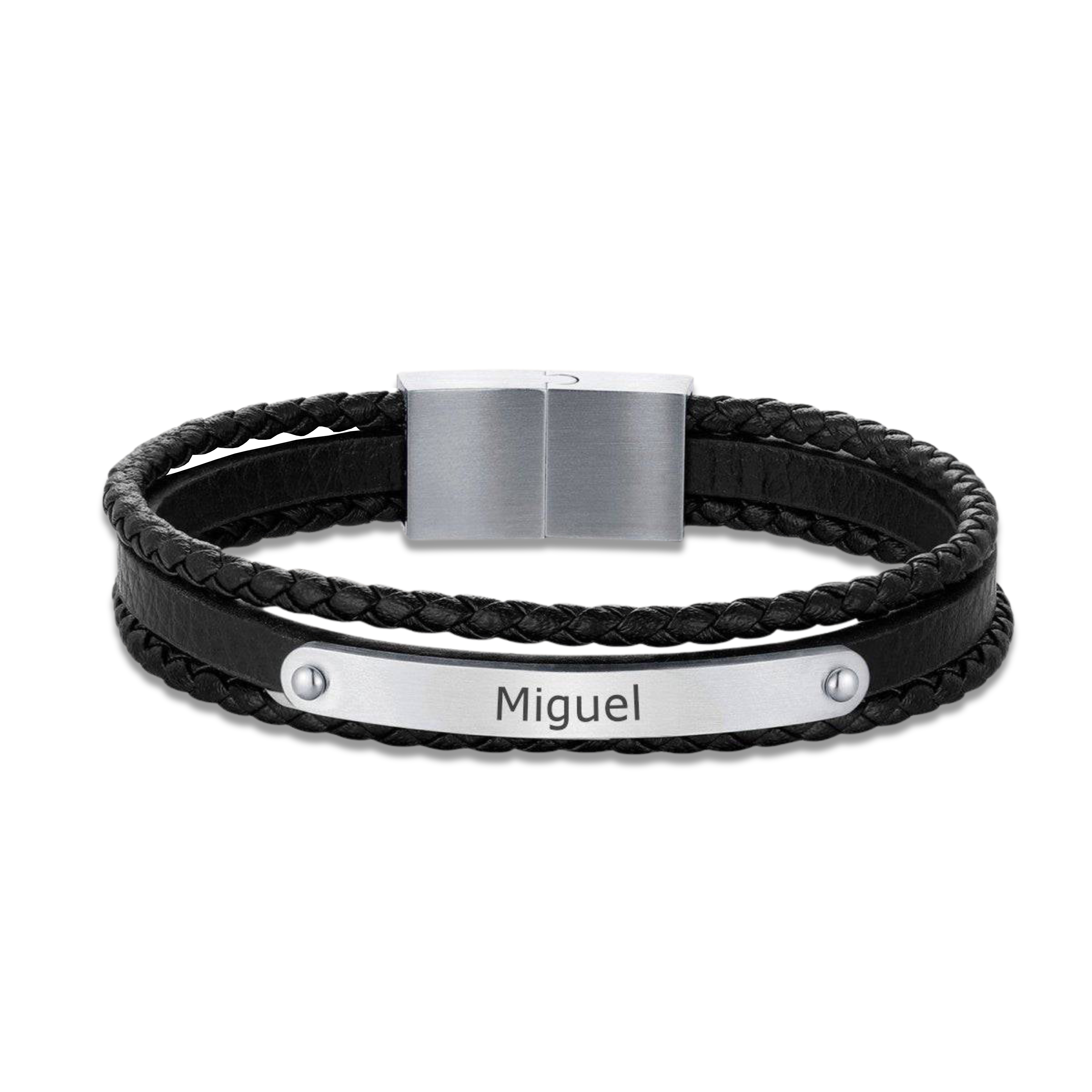 Rebel BRAVE Men's Bracelet - Personalized - Milas Jewels Shop