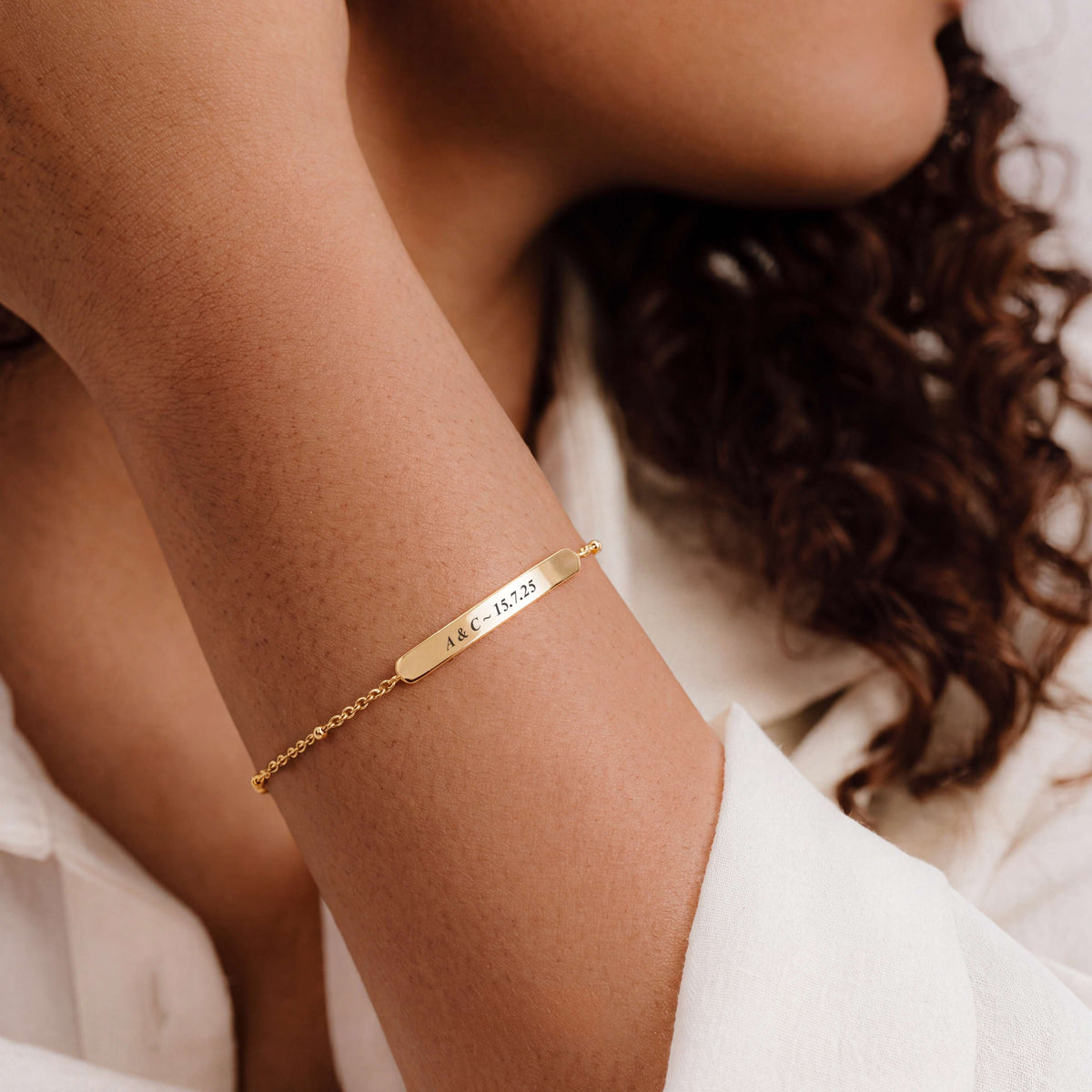 Eternal Bar Bracelet - Personalized