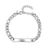 Don't Forget Me Bracelet - Men's ~ Personalized