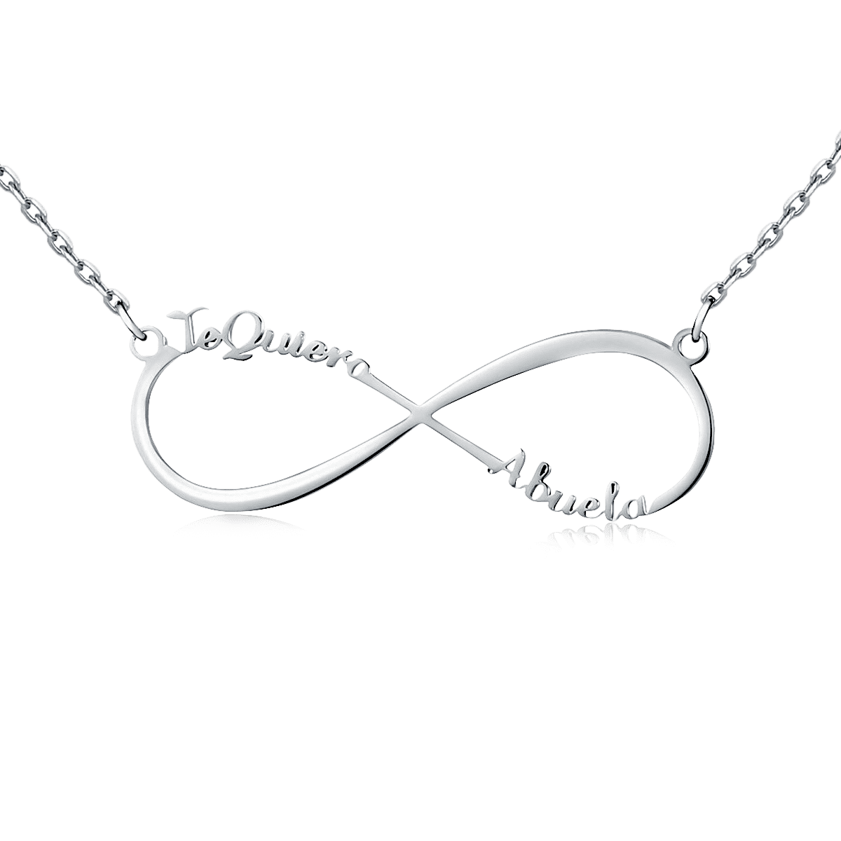 Infinite Necklace - Personalized - Milas Jewels Shop