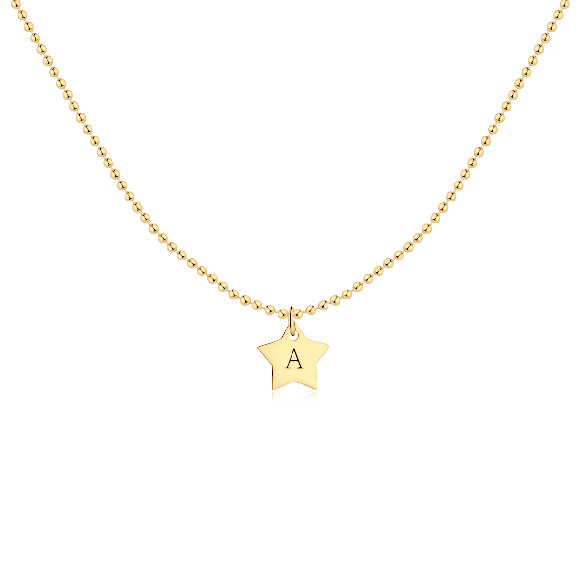 Five Star Necklace - Personalized