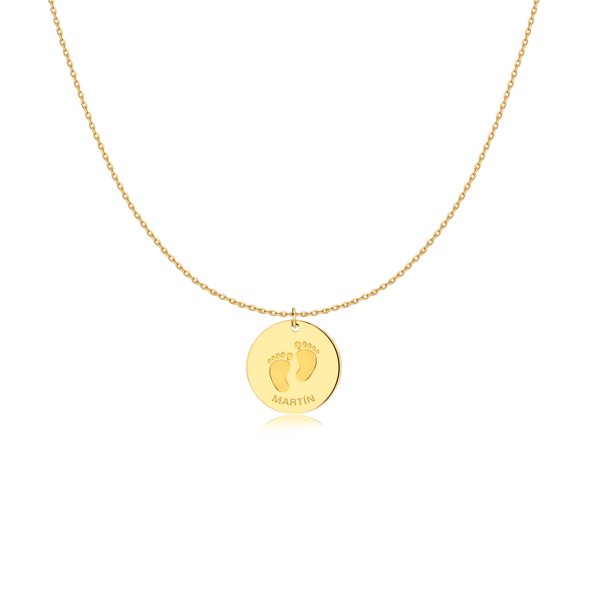 Footsteps Necklace - Personalized - Milas Jewels Shop