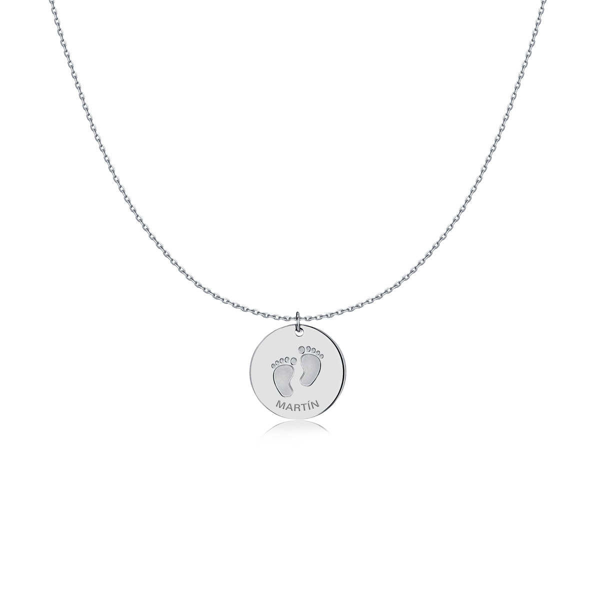 Footsteps Necklace - Personalized - Milas Jewels Shop