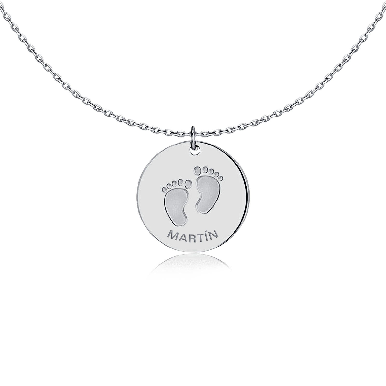 Footsteps Necklace - Personalized - Milas Jewels Shop