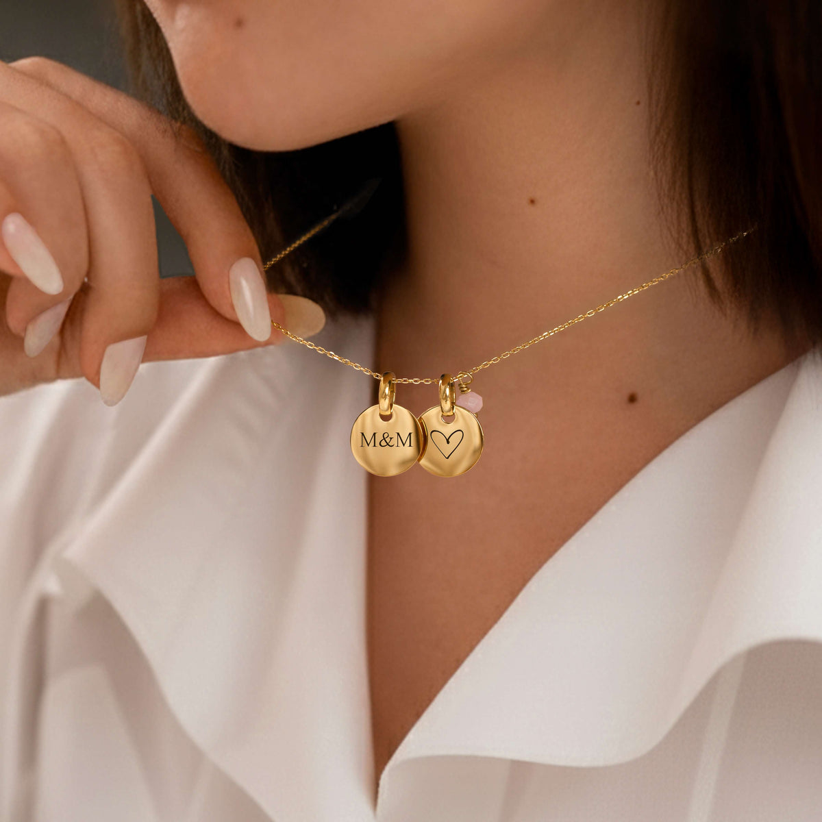 Pact Necklace - Personalized - Milas Jewels Shop
