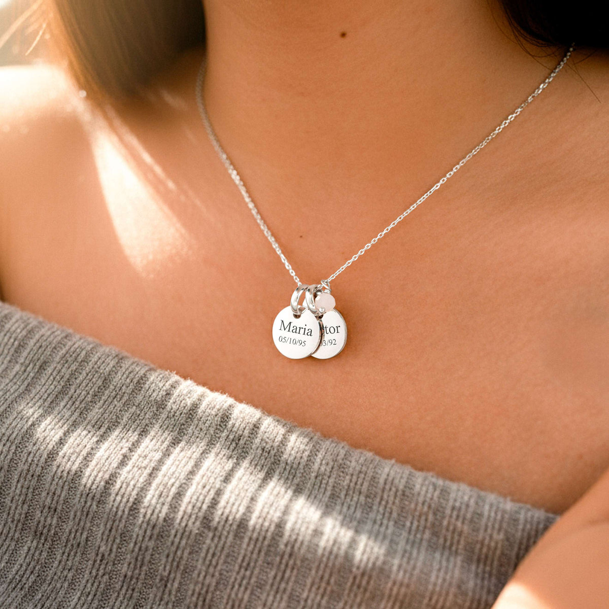 Pact Necklace - Personalized - Milas Jewels Shop
