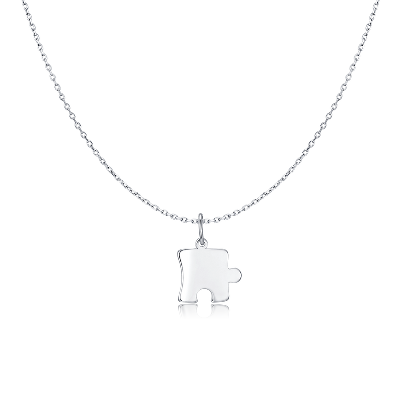 Puzzle Necklace - Personalized - Milas Jewels Shop