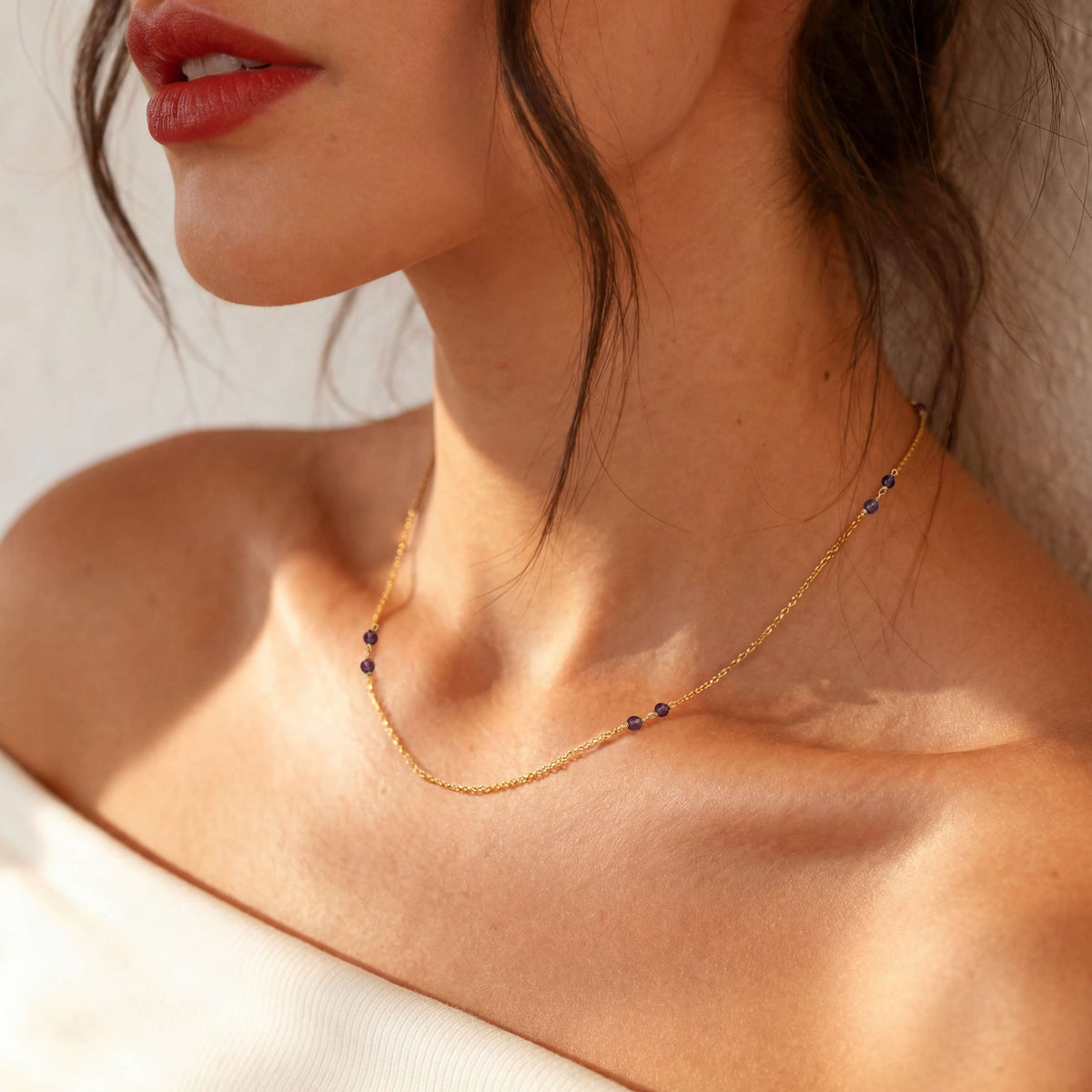 Violet Necklace
