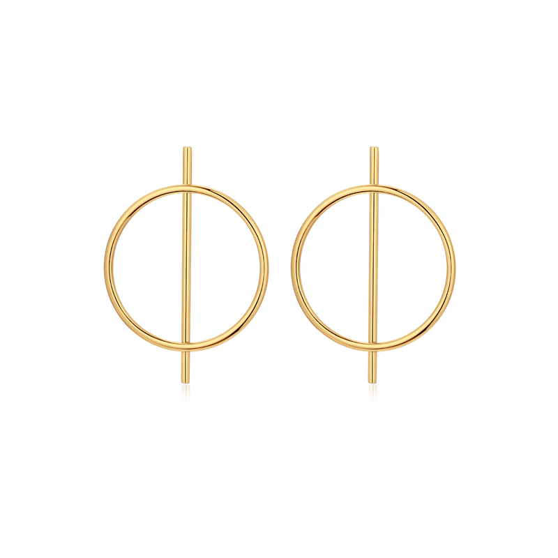 Divided Earrings - Milas Jewels Shop