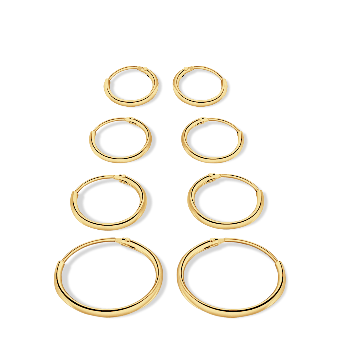 Simple Hoops Earrings