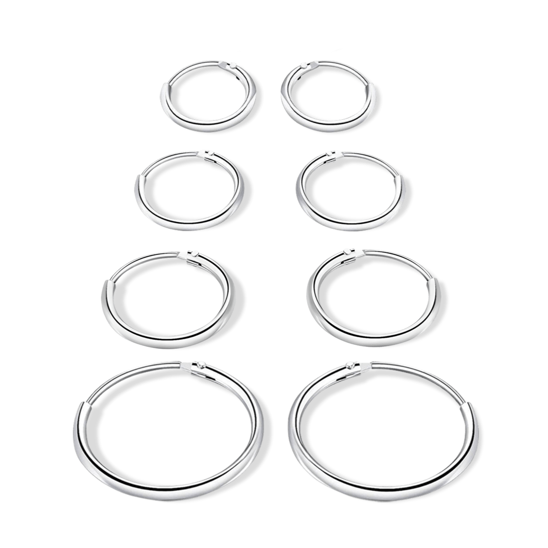 Simple Hoops Earrings