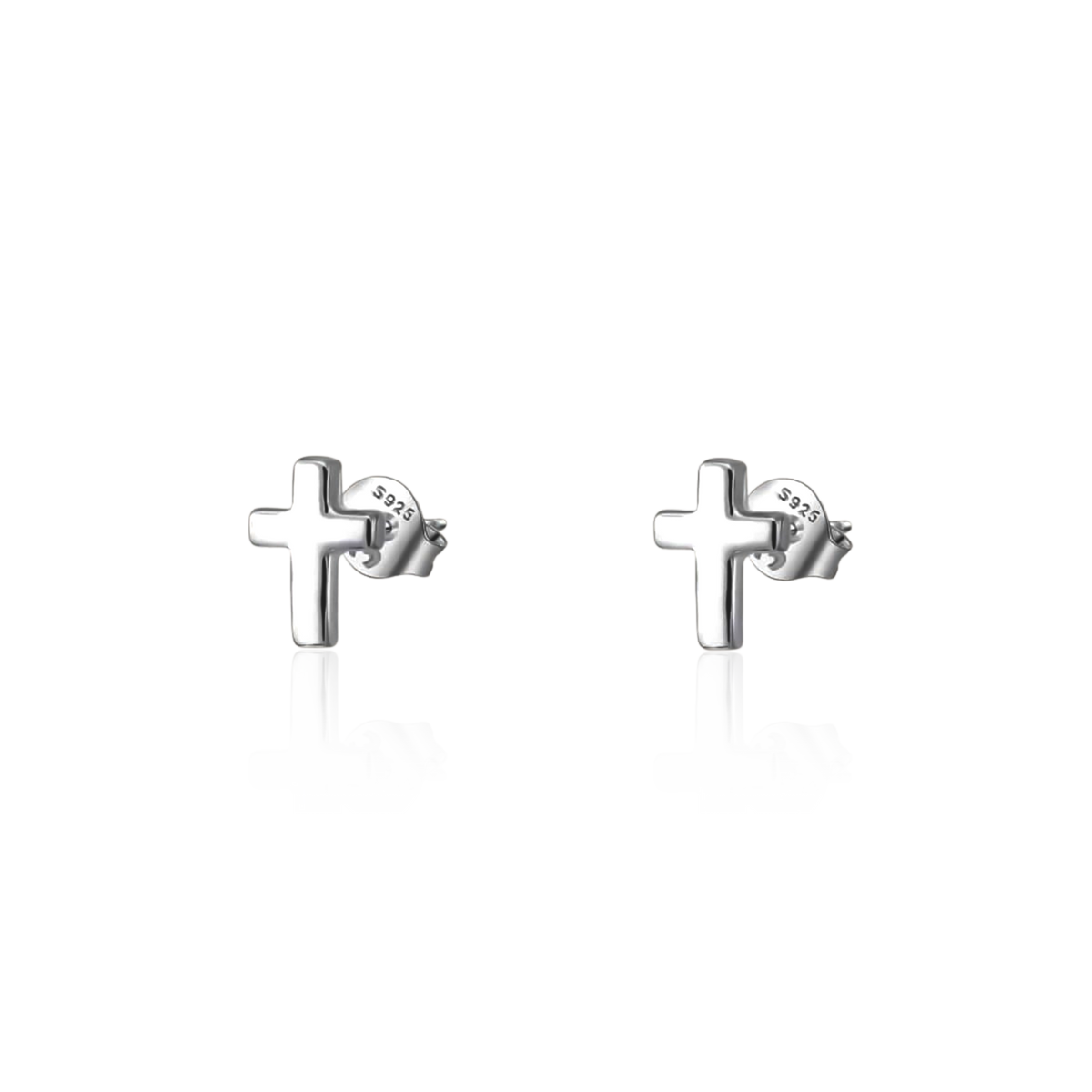Cross Mini Earrings - Milas Jewels Shop