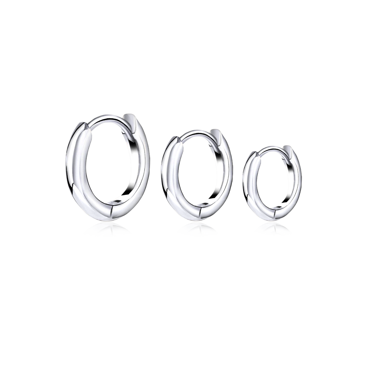 3-Hoops Earrings - Milas Jewels Shop