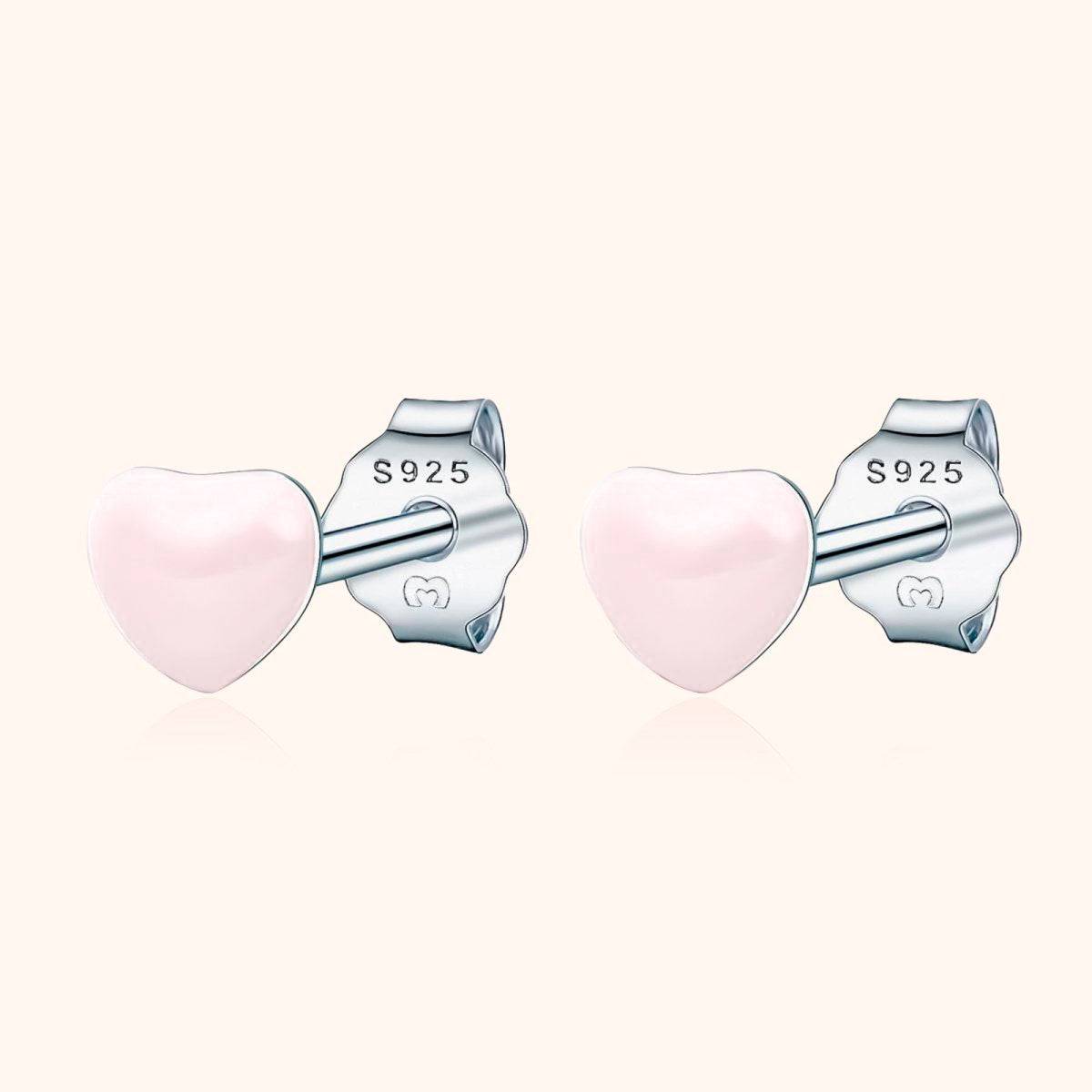 Heart Colors Earrings - Milas Jewels Shop