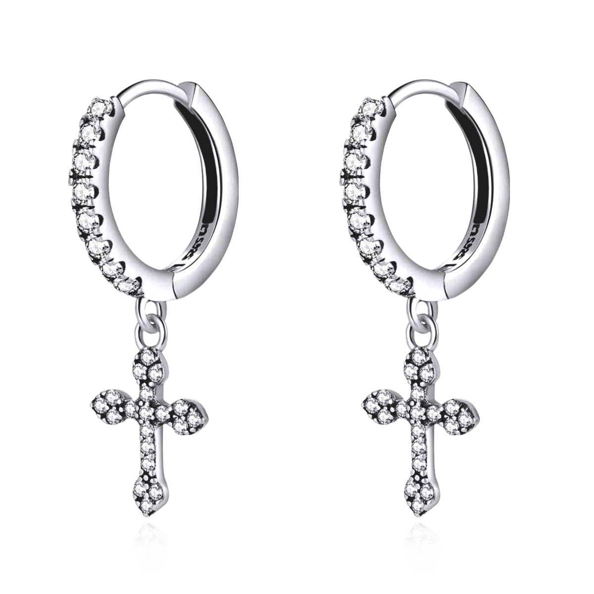 Gothic Cross Earrings - Milas Jewels Shop