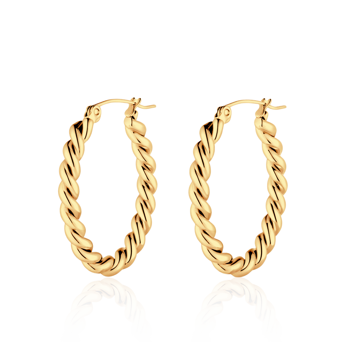 Screwing Earrings - Milas Jewels Shop