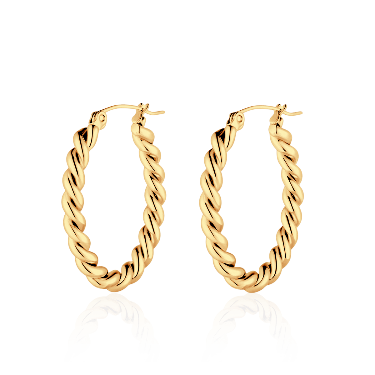 Screwing Earrings - Milas Jewels Shop