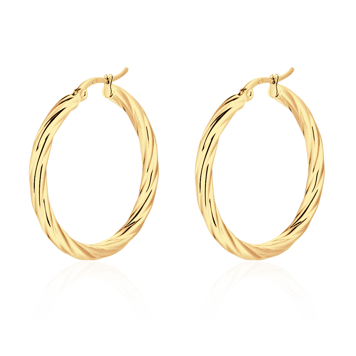Wire Hoops Earrings - Milas Jewels Shop
