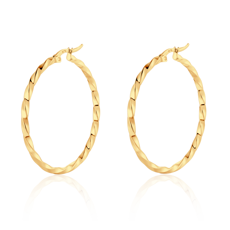 Torsion Earrings - Milas Jewels Shop