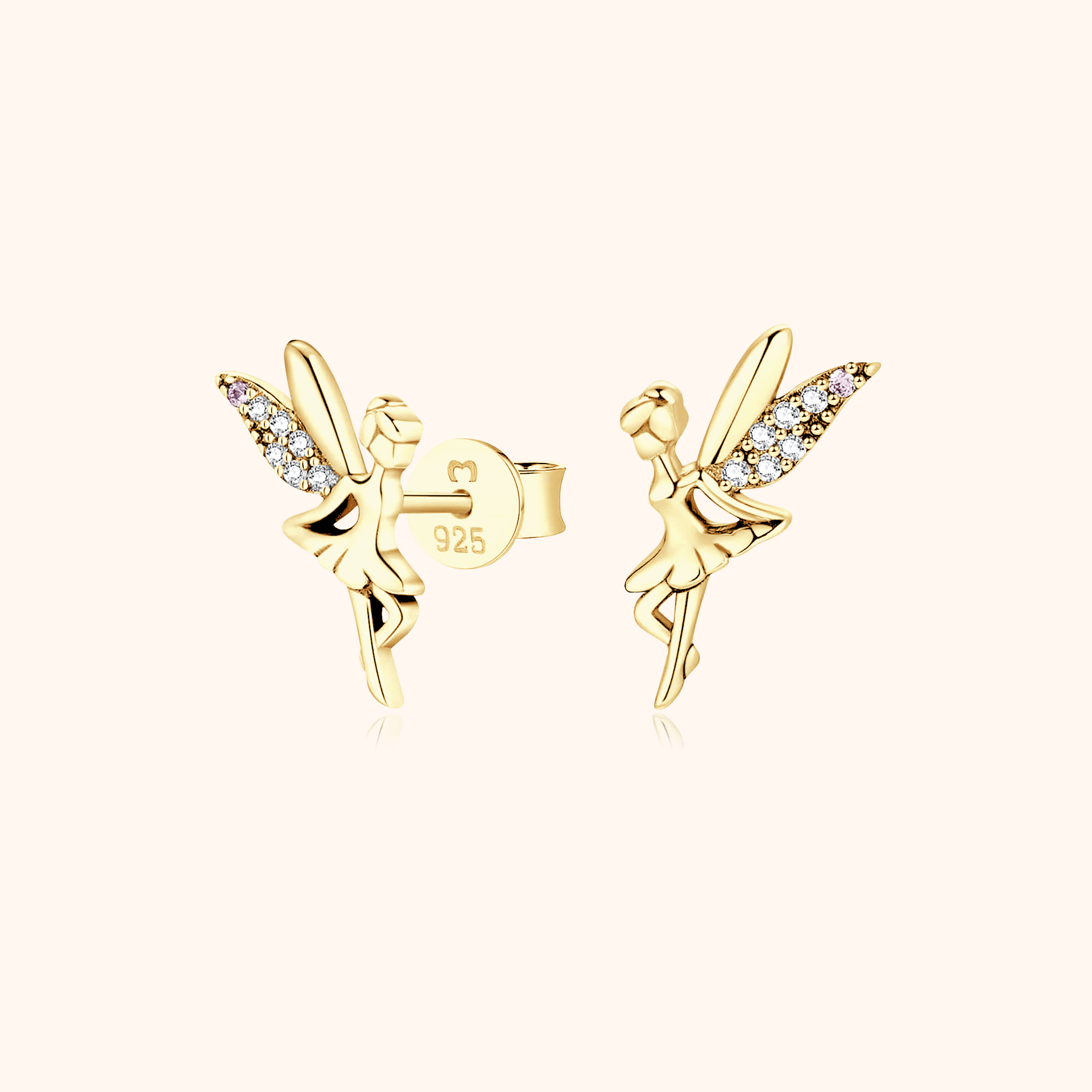 Tinkerbell Earrings 18K Gold plated