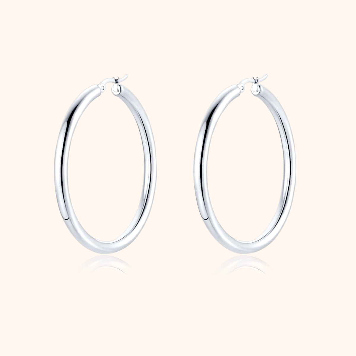 Ellipse Earrings - Milas Jewels Shop