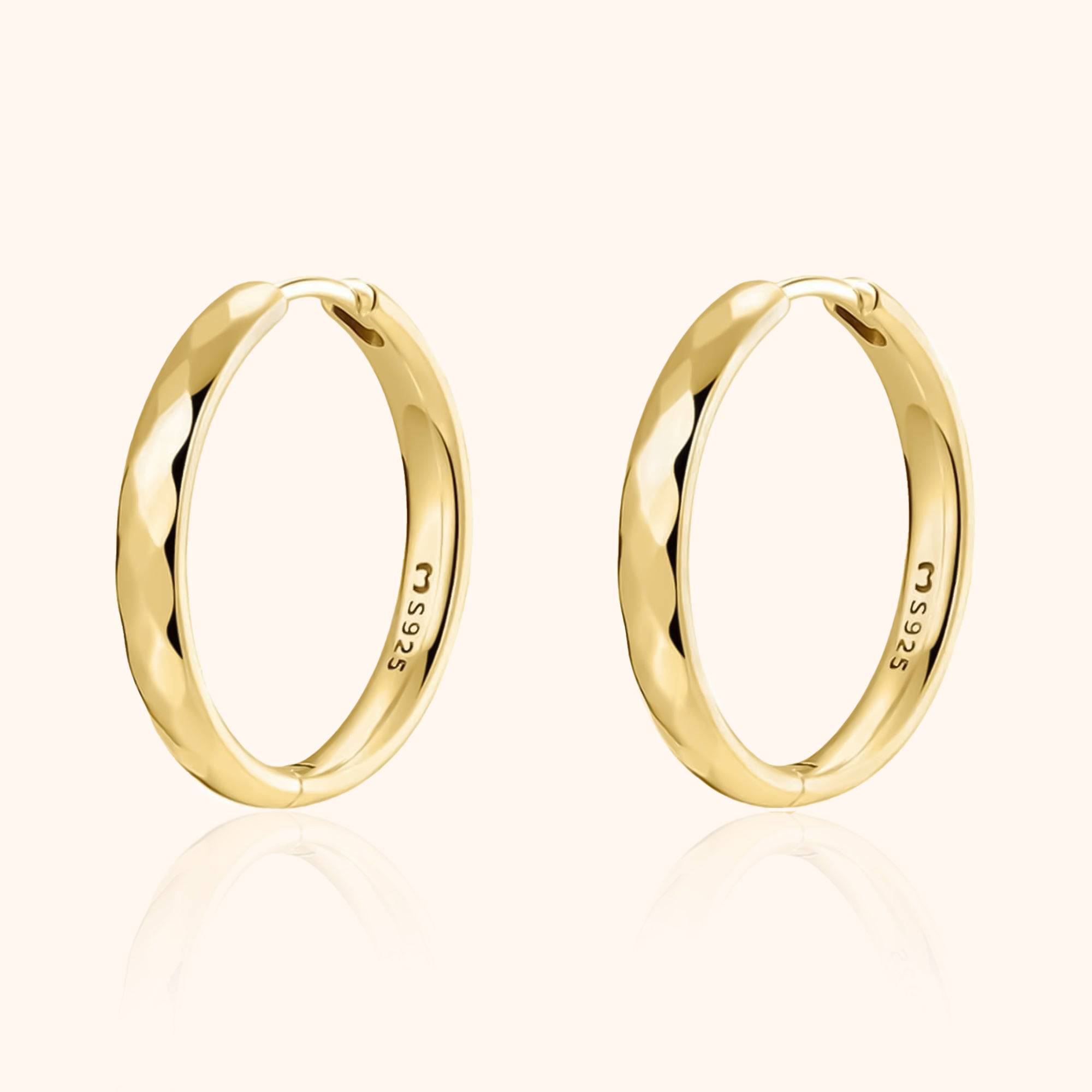 "Tetra Hoops" Earrings - Milas Jewels Shop